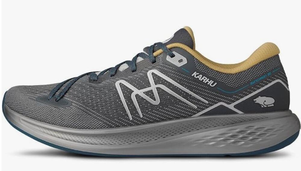 Karhu Men's Synchron 2.0 Running Shoe, Turbulence/Pampas, 9.5 Medium